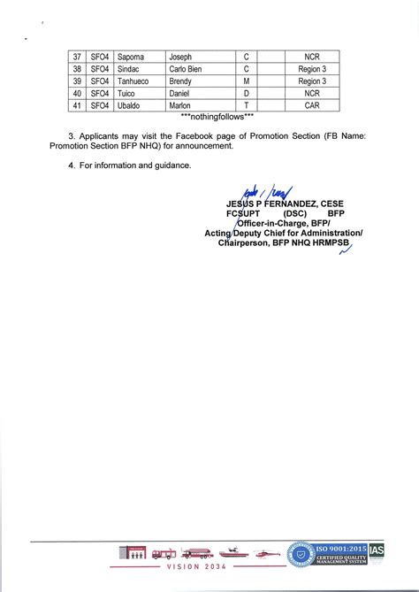 nhq bfp|Announcements .